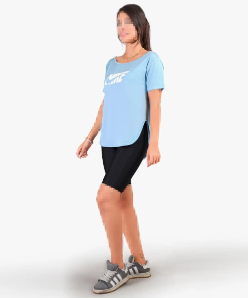 تیشرت ورزشی زنانه نوار دوزی نایک